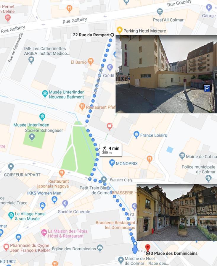 Sous Les Tilleuls Parking Hypercentre 4-6 Personnes Кольмар Экстерьер фото